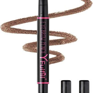 Lápices de cejas para mujer, color marrón, YFulfill Brown para cejas, para Wonen, relleno marrón para rubias Lápices de cejas para mujer, color marrón, YFulfill Brown para cejas, para Wonen, relleno marrón para rubias