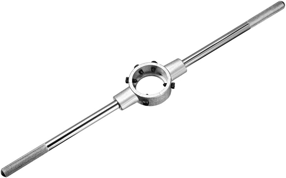 uxcell Llave de mango redondo de 1.772 in, para troquel redondo métrico M18-M221.339 in-1.772 in, con mango moleteado