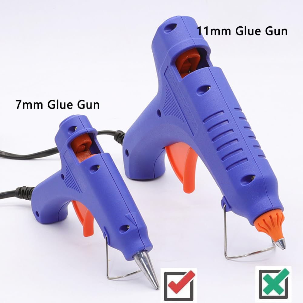 30 barras de cera de sellado de 0.27 pulgadas para pistola de pegamento, mini barras de sellado de cera PORXFLY ideales para tarjetas, sobres,