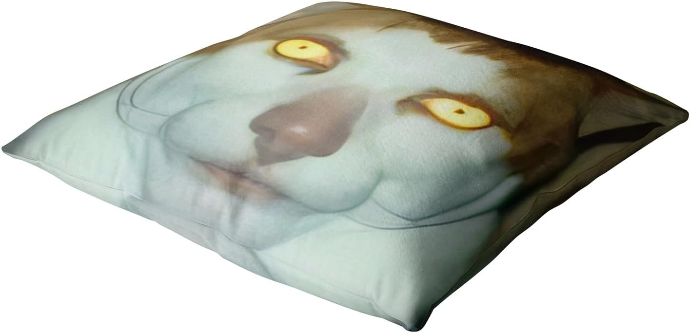 Gaslight Gatekeep Girlboss Monday Left Me Broken Cat, Mr. Peebles, Singing Yellow, Eyed Cat, Waiting for Love, Funny Meme – Fundas de almohada,