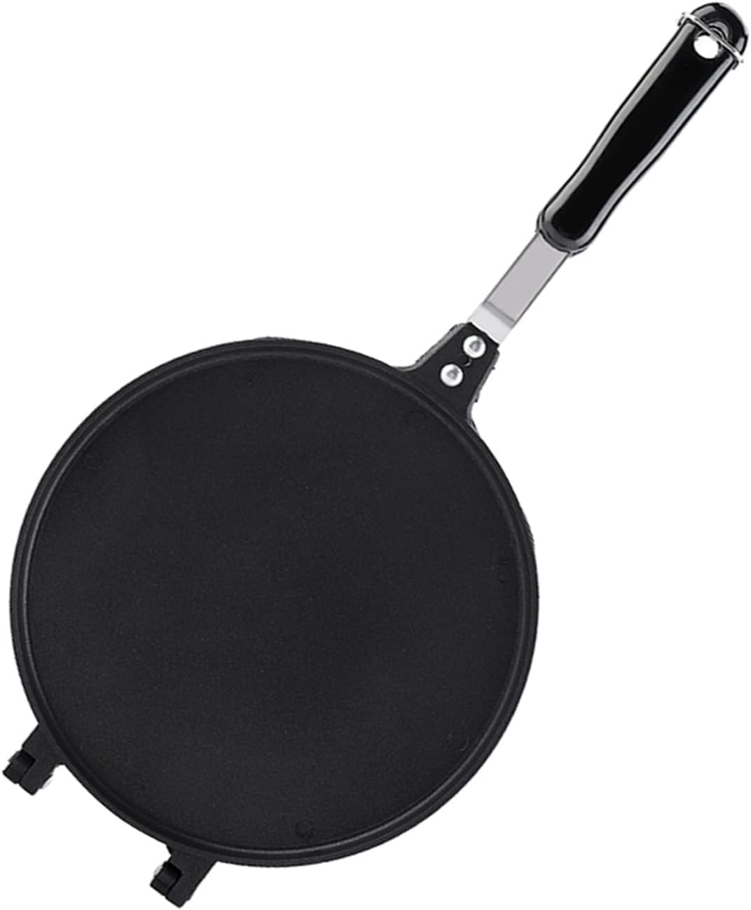 Plato de herramientas para hacer rollos de huevos, sartén grande negra para hacer utensilios, herramienta de moldeo Molde Molde Plato Plato Sartén,
