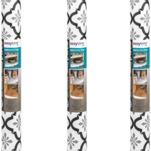 Duck Brand EasyLiner – Forro suave para estantes superiores, no adhesivo, para armarios, cajones, despensa, baño, cocina, cuadrilátula gris, rollo Duck Brand EasyLiner – Forro suave para estantes superiores, no adhesivo, para armarios, cajones, despensa, baño, cocina, cuadrilátula gris, rollo