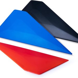 FOSHIO 3 en 1 herramientas de tintado de ventana pequeña escobilla de goma triangular, herramienta de envoltura de vinilo, escobilla de goma para FOSHIO 3 en 1 herramientas de tintado de ventana pequeña escobilla de goma triangular, herramienta de envoltura de vinilo, escobilla de goma para