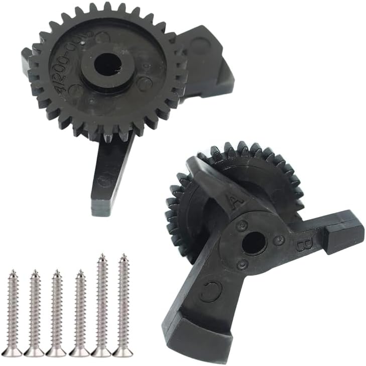 Paquete de 2 kits de leva GW9507 de repuesto y 6 piezas GW9504 Kit de tornillos para limpiador de piscinas enterradas GW9500