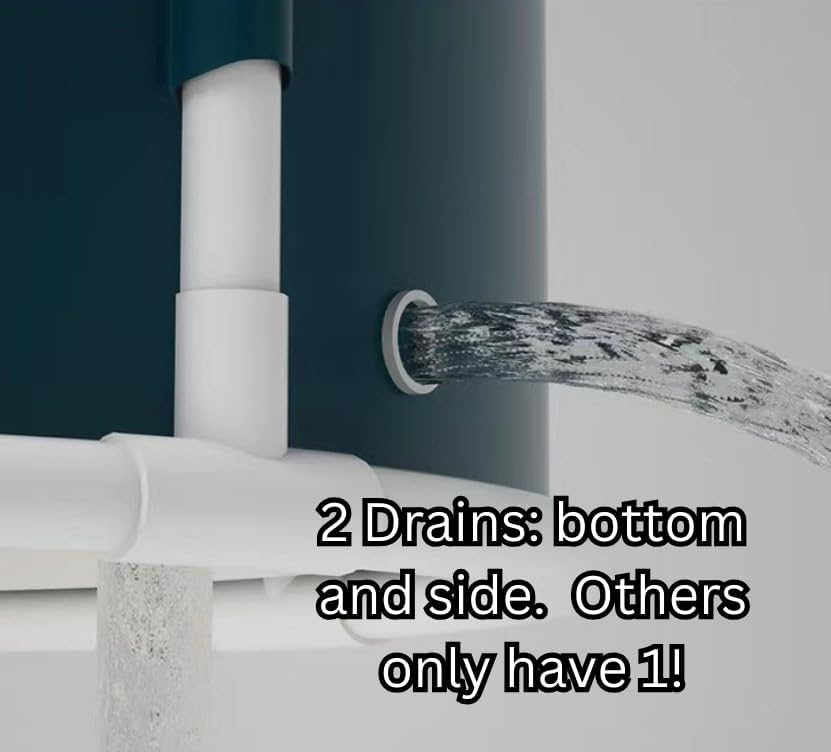 Baños de hielo en casa – Bañera fría, bañera de hielo XL, bañera portátil, bañera de hidromasaje portátil, cápsula de hielo, bañera plegable, bañera