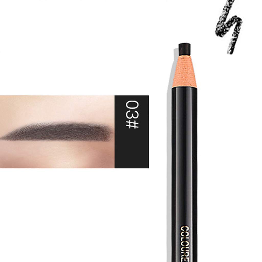 Lápiz de cejas Pull Line a prueba de sudor, color natural y duradero, suave y fácil de aplicar