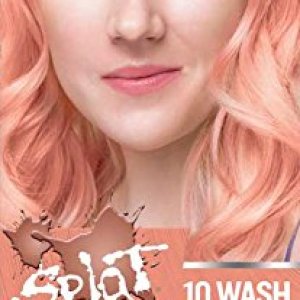Splat Peach Fuzz 10 lavados No usar blanqueador Tinte temporal para el cabello Splat Peach Fuzz 10 lavados No usar blanqueador Tinte temporal para el cabello