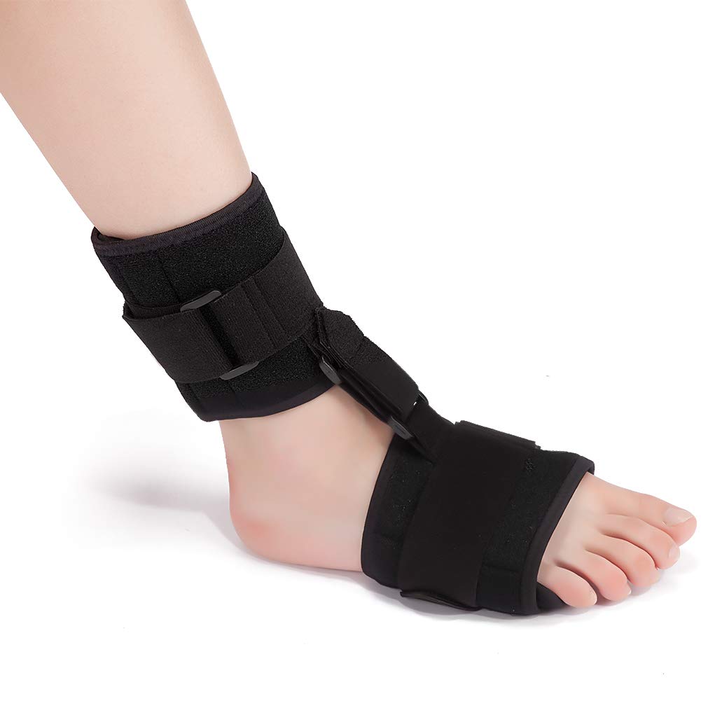 AFO – Soporte de pie para caminar, uso como soporte AFO izquierdo o derecho, soporte de ortesis de tobillo para hombres y mujeres, los soportes de