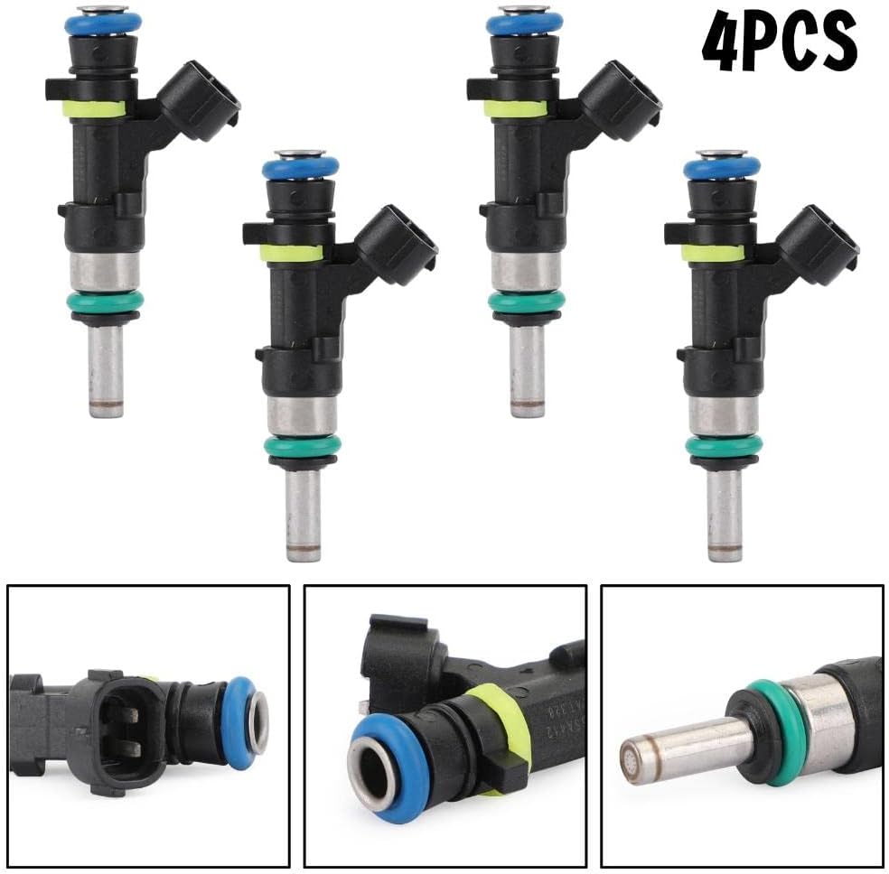 Frezon 4 inyectores de combustible aptos para Mitsubishi Lancer 2015-2017, OutlanderOutlander Sport 2014-2019, Outlander PHEV 2018-2019, boquilla de
