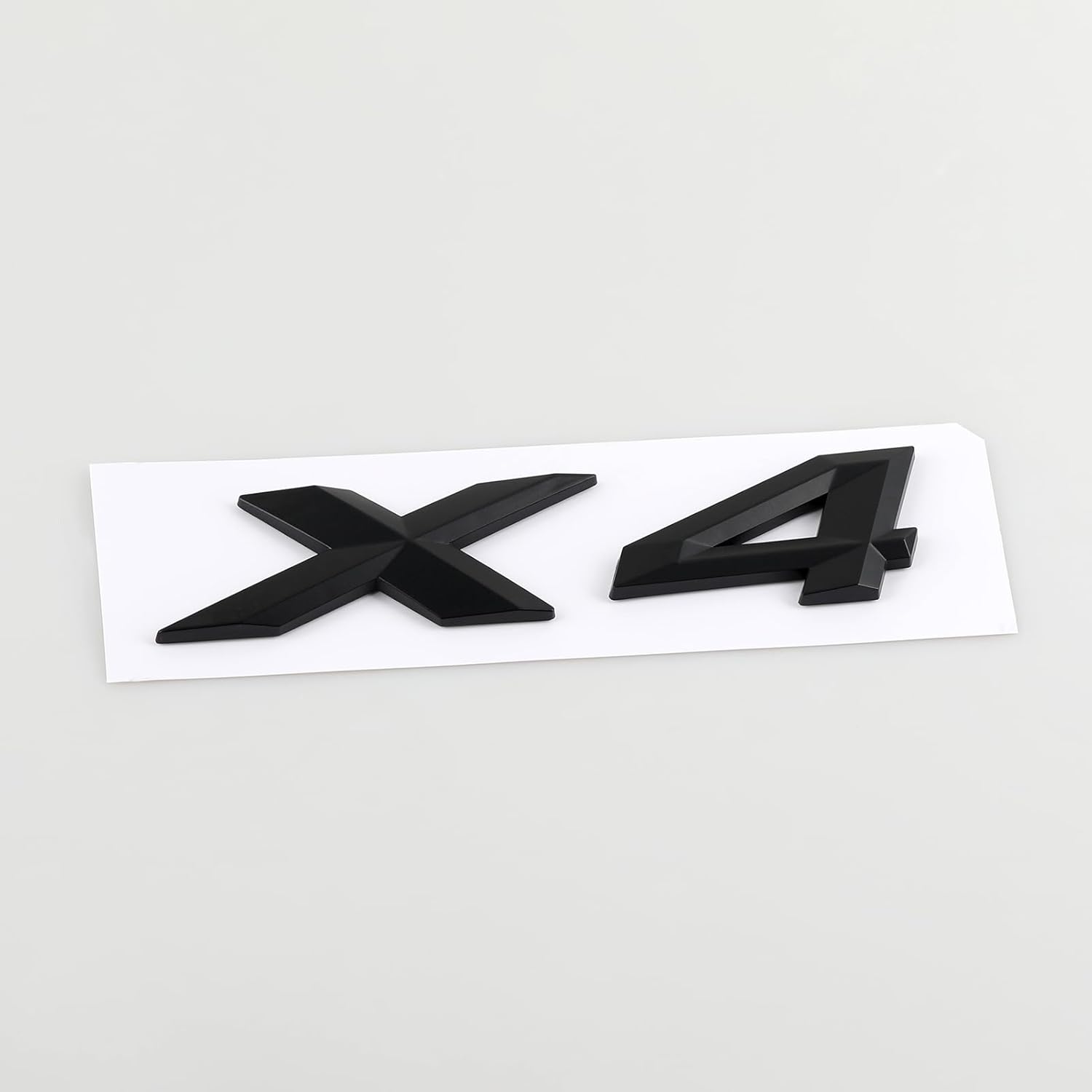 X4 – Adhesivo para insignia del emblema del fabricante original del equipo, para la tapa del maletero del automóvil, etiqueta de placa de