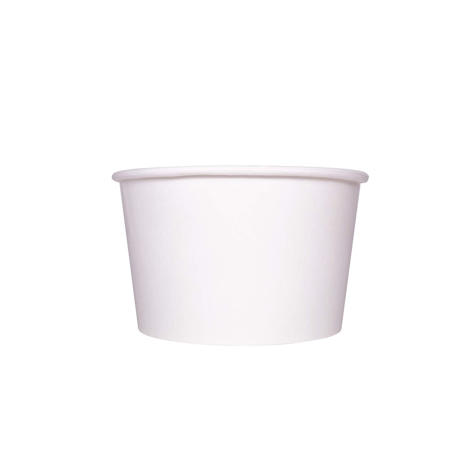 KARAT 28oz doble Poly container-142mm de alimentos, 600pcs (yogur contenedor de papel fríocaliente blanco) c-kdp28W