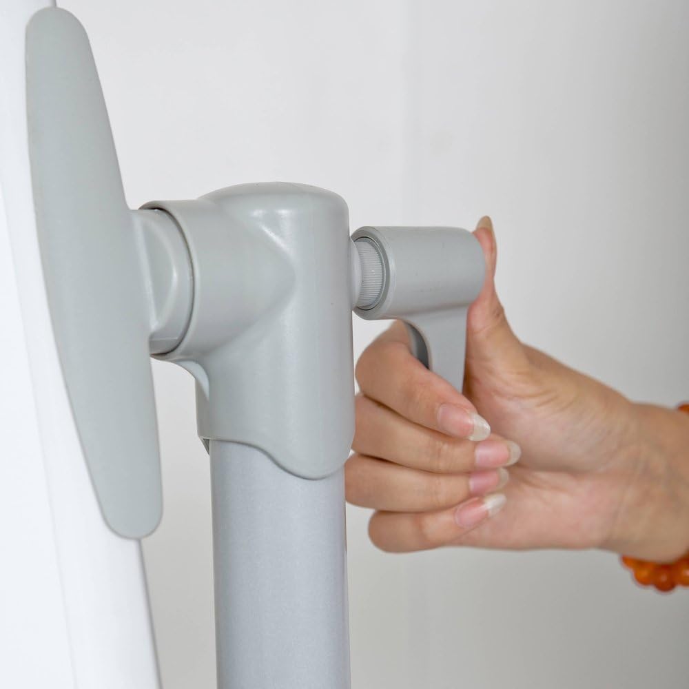 VIZ-PRO Pizarra blanca de oficina no magnética de doble caracaballete móvil, 48 x 36 pulgadas, soporte de acero