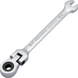 Pilida – Llave combinada de trinquete de 516 pulgadas SAE Flex Head con diseño de 12 puntos, trinquete de 72 dientes, acero CR-V Pilida – Llave combinada de trinquete de 516 pulgadas SAE Flex Head con diseño de 12 puntos, trinquete de 72 dientes, acero CR-V