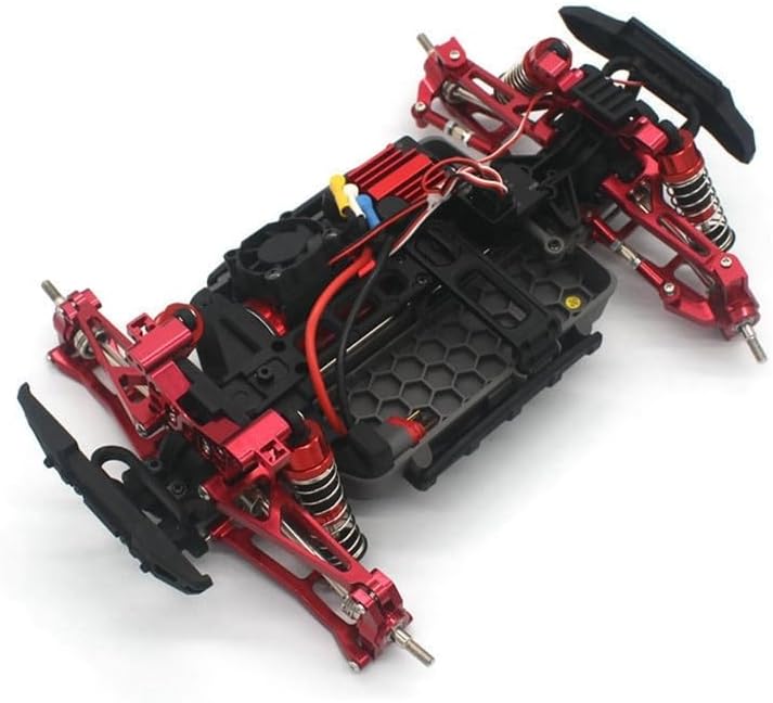 Compatible con piezas de automóvil Hyper GO RC, accesorios de actualización de metal, traje de uso vulnerable con soportes de choque, para automóvil