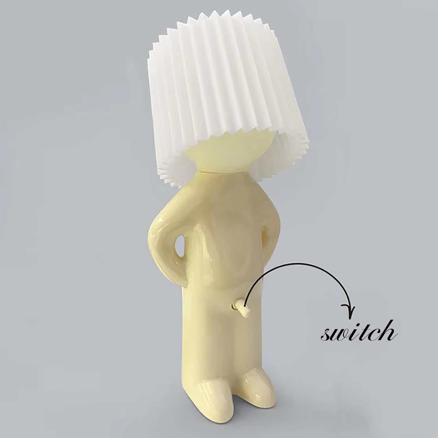 BTYYIHEX Lámpara creativa A Little Shy Man, lámpara de noche de escritorio, lámpara de noche de niño travieso, decoración del hogar, hermoso regalo