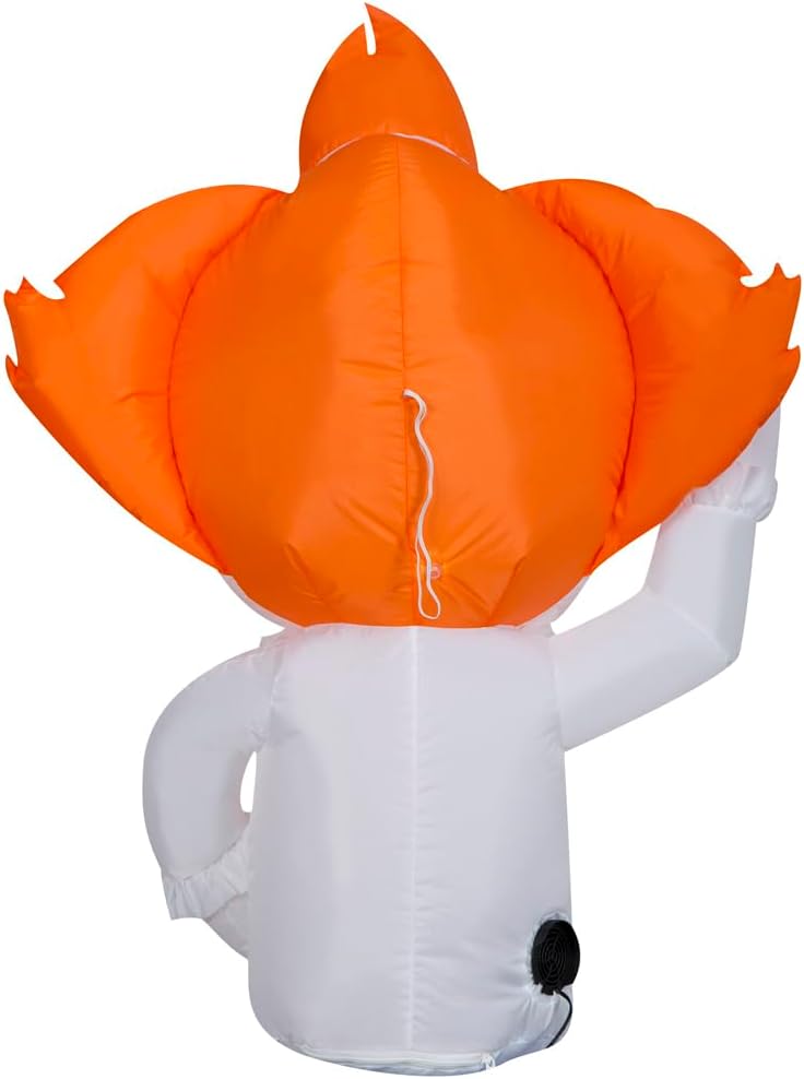 Gemmy Car Buddy Airblown – Inflable estilizado Pennywise con calabaza WB, 3 pies de alto, multicolor