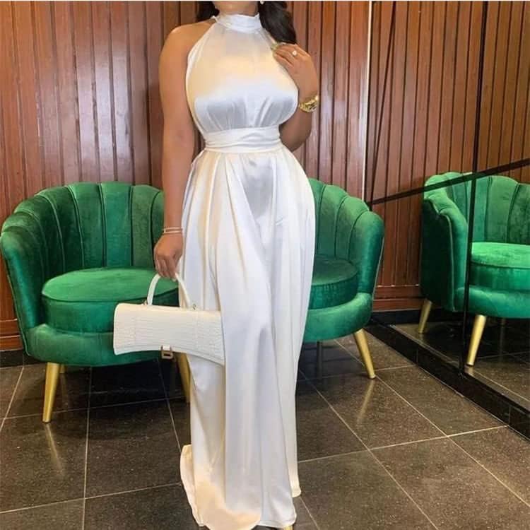 Tela de satén para novia, boda, decoración, disfraz, 60 pulgadas de ancho por yarda (3 yardas, blanco)