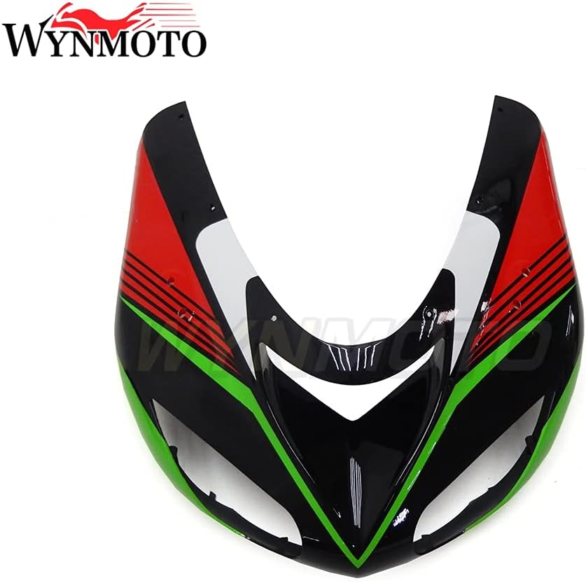 Kit de carenado rojo verde negro apto para Kawasaki ZX-10R Ninja 2006 2007 06 07 ZX10R ABS molde de inyección de plástico motocicleta carrocería