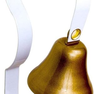 Campana de entrenamiento para perros GoGo Bell, timbre para perros, tu cachorro te avisa cuando necesita orinar, Blanco Campana de entrenamiento para perros GoGo Bell, timbre para perros, tu cachorro te avisa cuando necesita orinar, Blanco