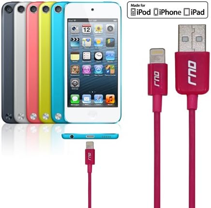 RND Cable Lightning a USB de 1.5 pies certificado por Apple para iPhone (Xs, XS Max, XR, X, 8, 8 Plus, 7, 7 Plus, 6, 6 Plus, 6S, 6S Plus) iPad (Pro,