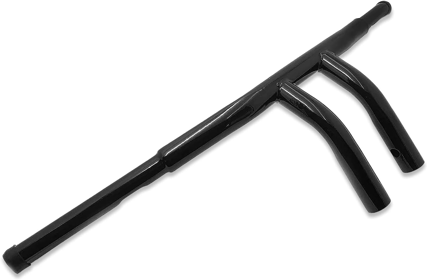 HTTMT HB01-1-14 pulgadas negro plano 6 pulgadas Buffalo T-Bar Manillar compatible con Harley ’03-’13 FLHR y FLHRC Harley ’00-’17 FLS FLSS FLST