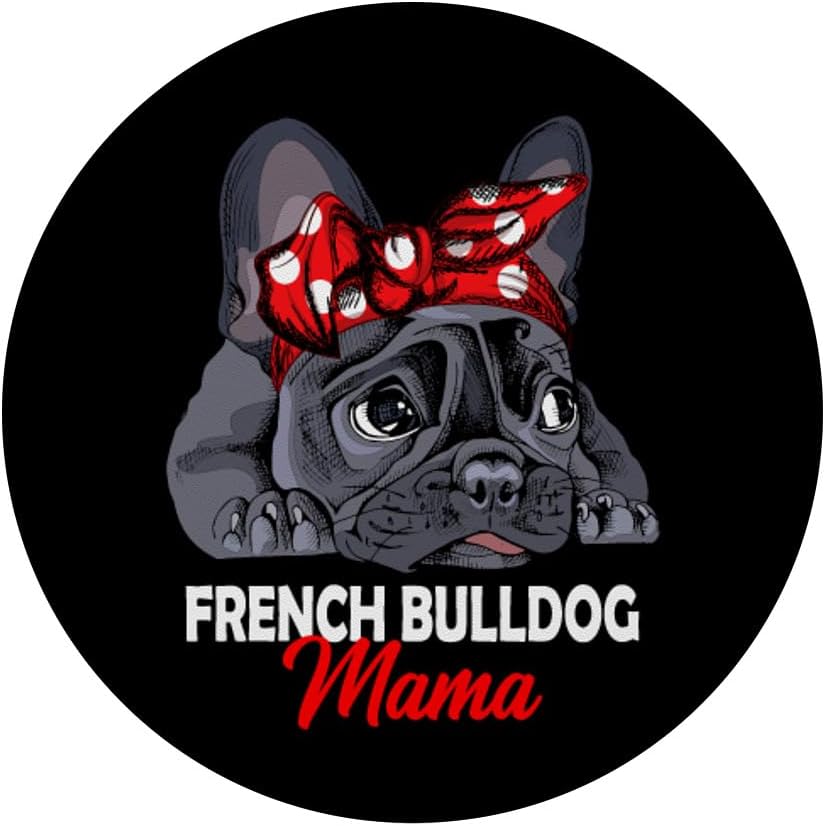 Frenchie Mama – PopSockets para mujer, diseño de bulldog francés