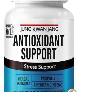 JKJ – Mezcla de apoyo antioxidante, aumenta la inmunidad y la energía con propóleos (229 mg) y ginseng americano (143 mg), 60 cápsulas para hombres JKJ – Mezcla de apoyo antioxidante, aumenta la inmunidad y la energía con propóleos (229 mg) y ginseng americano (143 mg), 60 cápsulas para hombres