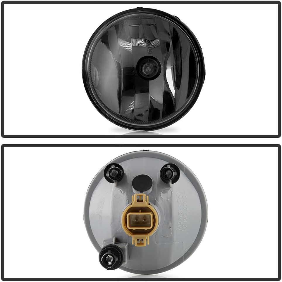 ACANII – Para Chevy Suburban Tahoe GMC Yukon Avalanche Acadia 2007-2014 lente ahumada, luces antiniebla, conjunto de par de lámparas