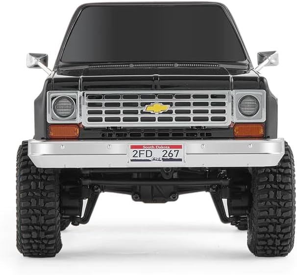 Helidirect FMS 124 FCX24 K5 Blazer RTR 4WD 5.0 mih Interruptor de 2 velocidades con transmisor RC de 2.4 GHz y receptor 2 en 1 – Juguete de control