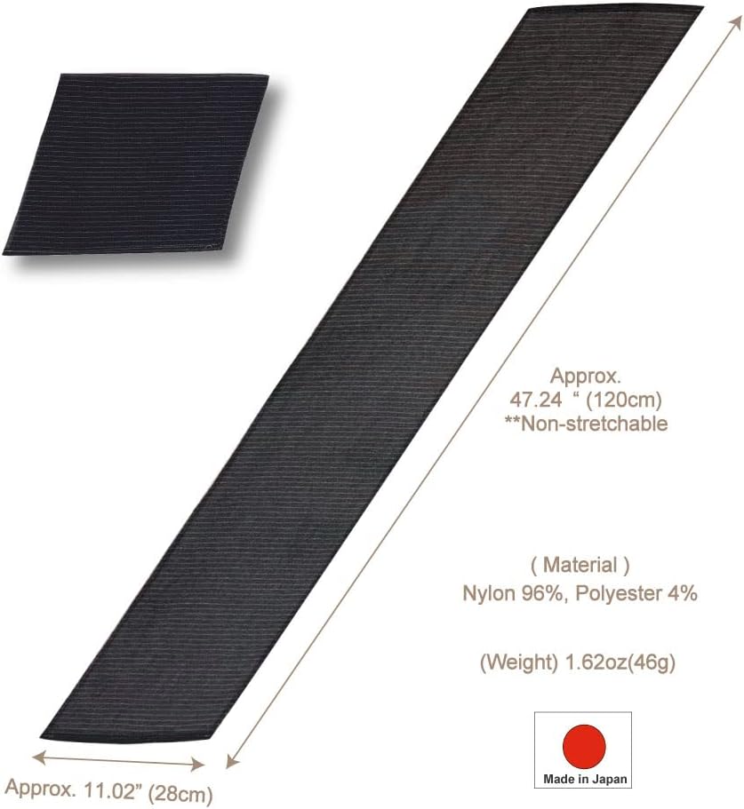 Toalla exfoliante fabricada en Japón Toalla exfoliante extra larga de 47.24 pulgadas, textura especial que hace espuma esponjosa, limpiador de