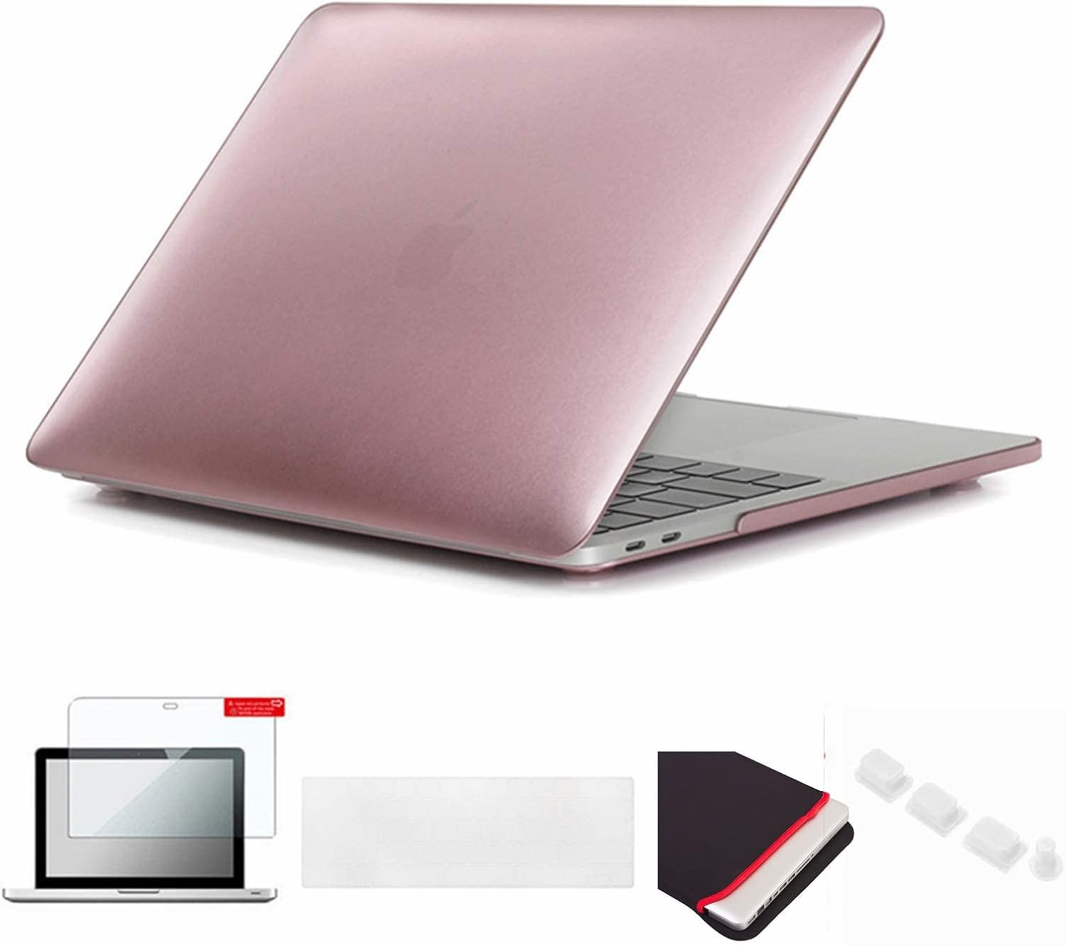 Se7enline Compatible con MacBook Pro Case A1707A1990 de 15 pulgadas, cubierta dura suave al tacto 2016-2018 para Mac Pro 15 con barra táctil, bolsa