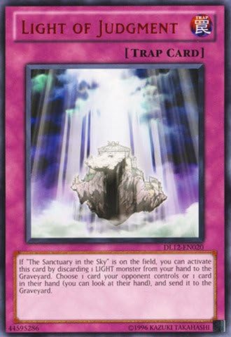 YU-GI-OH! – Luz del Juicio – Rojo (DL12-EN020) – Cartas de Premio de la Liga Duelista 2011 – Edición Promocional – Raras