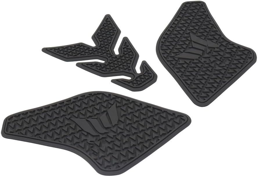 Adhesivo para tanque de combustible de motocicleta, antideslizante, para tanque de combustible, impermeable, calcomanía de goma 2021 para Y&AMAHA