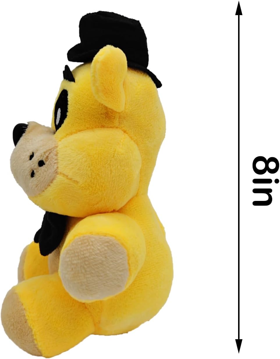 Juguete de peluche Golden Freddy, juguete de peluche FNAF, colección de regalo para niños, 8 pulgadas