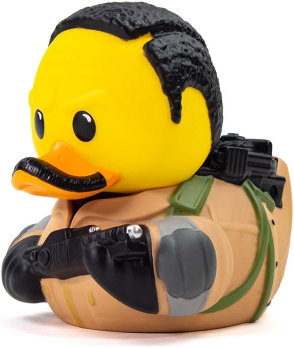 TUBBZ Figura coleccionable de pato de goma de vinilo de Winston Zeddemore – Producto oficial de los Cazafantasmas – TV y películas de ciencia ficción