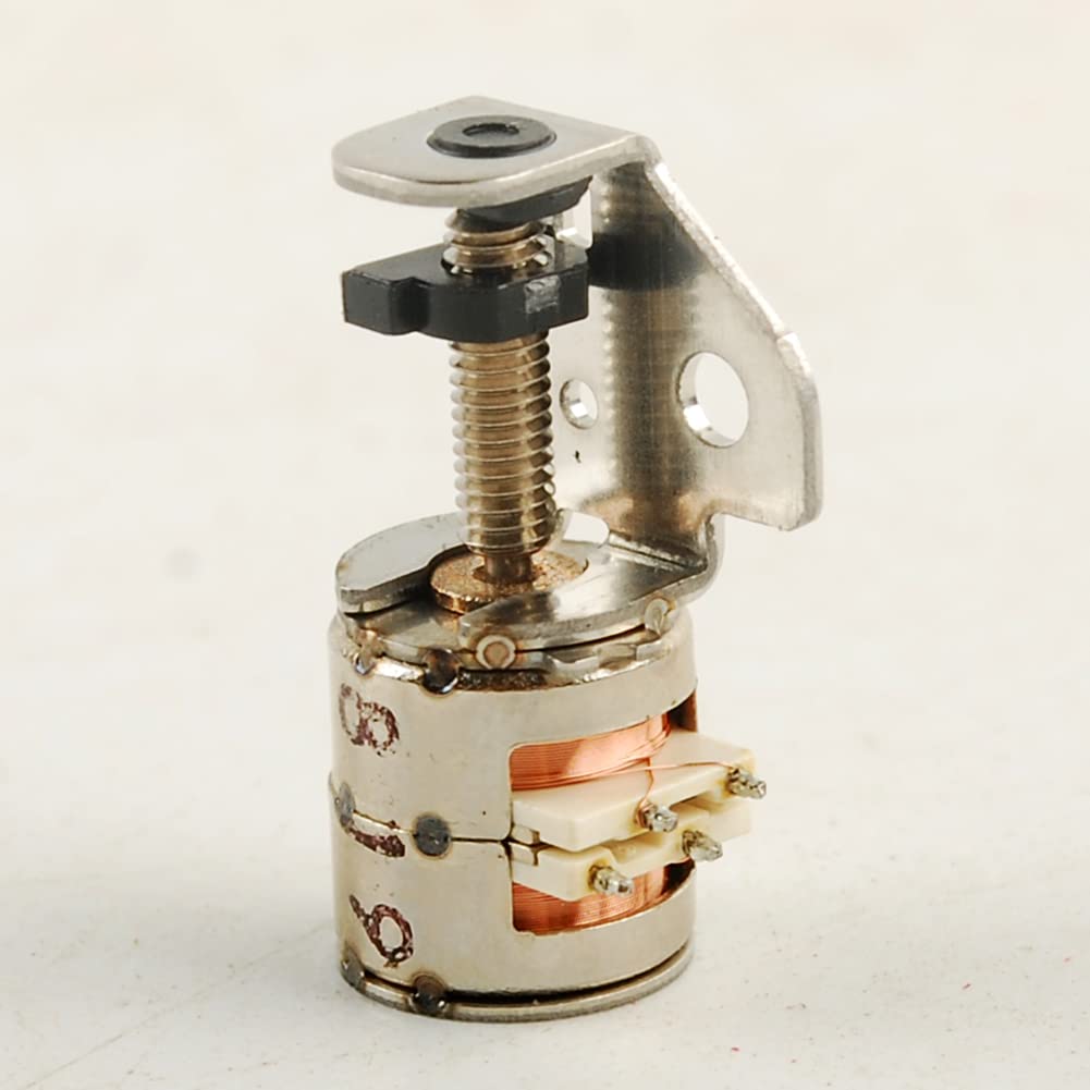 50pcs 3-5V DC 2 Fase 4 Dia 0.236 in DC Motor paso a paso Micro Motor paso a paso para productos digitales Tamaño de la cámara 0.236×0.551 in