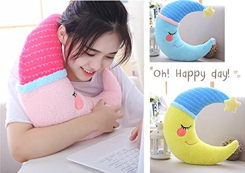 Cojín de almohada Star Moon Cloud, almohada para dormir para sofá de noche, regalo de juguete de peluche.-15.7 in
