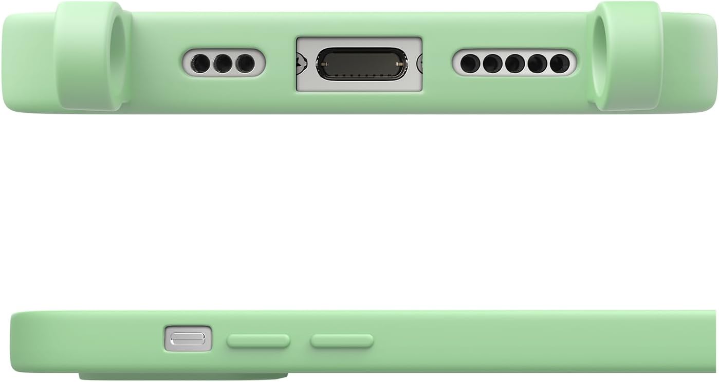 ZTOFERA Funda cruzada para iPhone 13 y iPhone 14 con correa de cordón, cuerda ajustable, funda suave de silicona líquida para iPhone 13 y iPhone 14