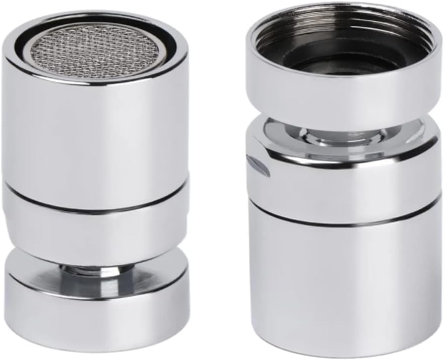 Adaptador de filtro de aireador de grifo giratorio de 360 grados para fregadero de cocina, cabezal de grifo, adaptadores de boquilla, pieza de