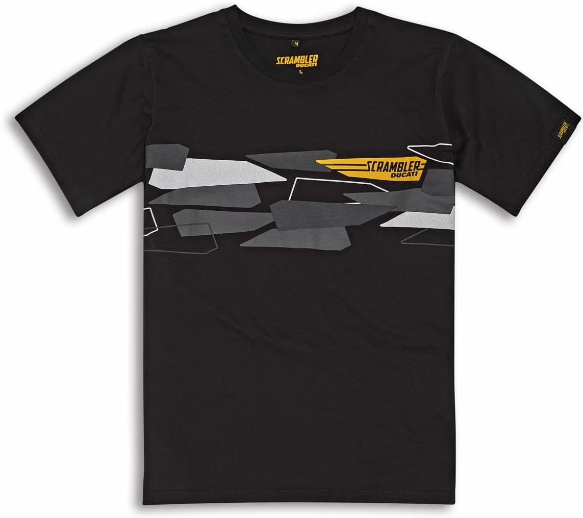 Ducati SCR Wing Camiseta negra 98770457