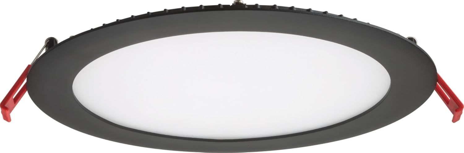 Lithonia Lighting WF3 LED 30K ORB M6 8W Ultra Thin 3″ Dimmable LED Lámpara de techo empotrable 3000K, bronce, bronce aceitado