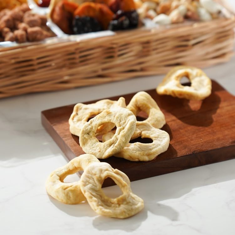 Broadway Basketeers Cesta de regalo de frutas secas y nueces de agradecimiento de lujo, un regalo de agradecimiento saludable de primera calidad,