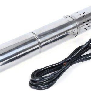 Bomba de agua solar sumergible de 370 W 24 V CC Bomba de pozo profundo de acero inoxidable portátil Flujo máximo silencioso 2 mh Bomba de agua de Bomba de agua solar sumergible de 370 W 24 V CC Bomba de pozo profundo de acero inoxidable portátil Flujo máximo silencioso 2 mh Bomba de agua de