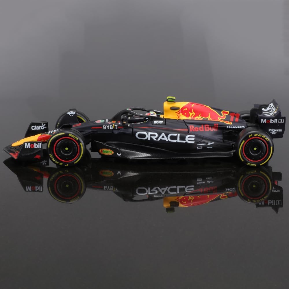 Bburago 143 2023 F1 Red Bull RB19 No. #11 Sergio Pérez Ferrari Mercedes Formula Racing Aleación Coche Diecast Modelo (RB19 No.#11 WDriver)