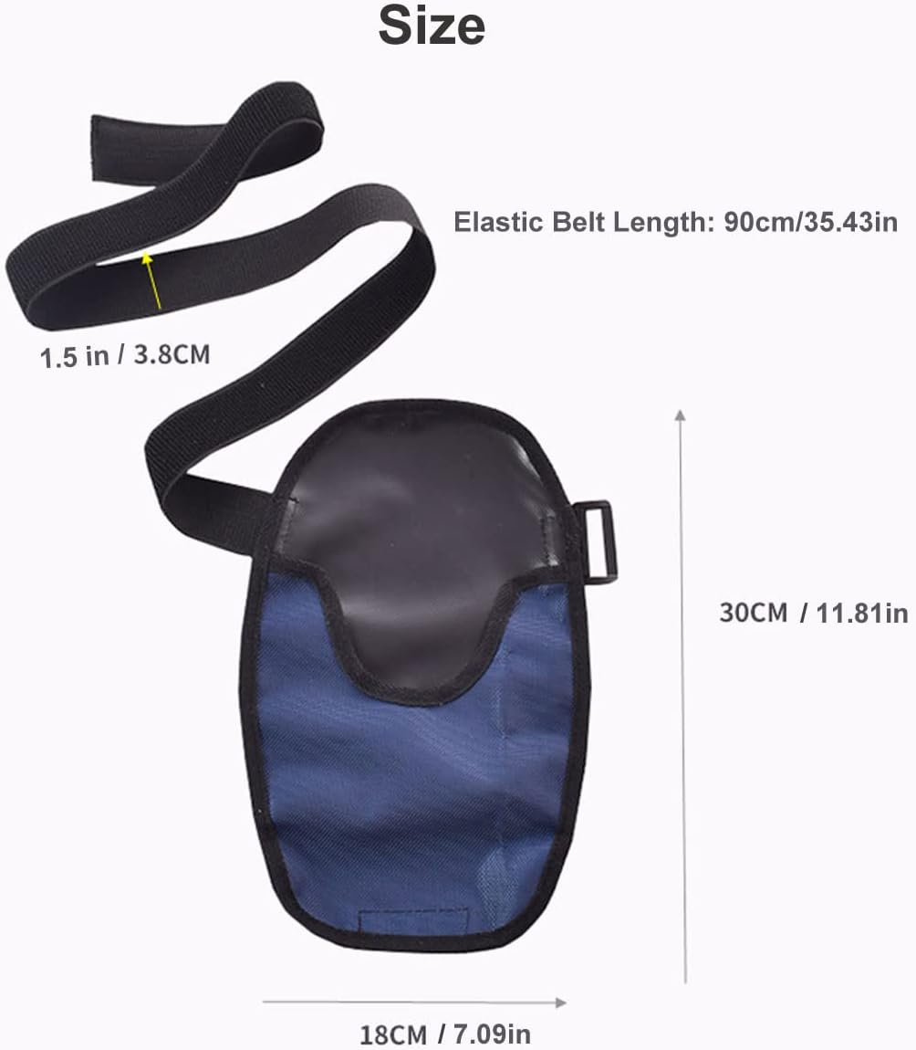 Cubierta de bolsa de ostomía impermeable cubierta universal ajustable bolsa ostomía suministros para ileostomía