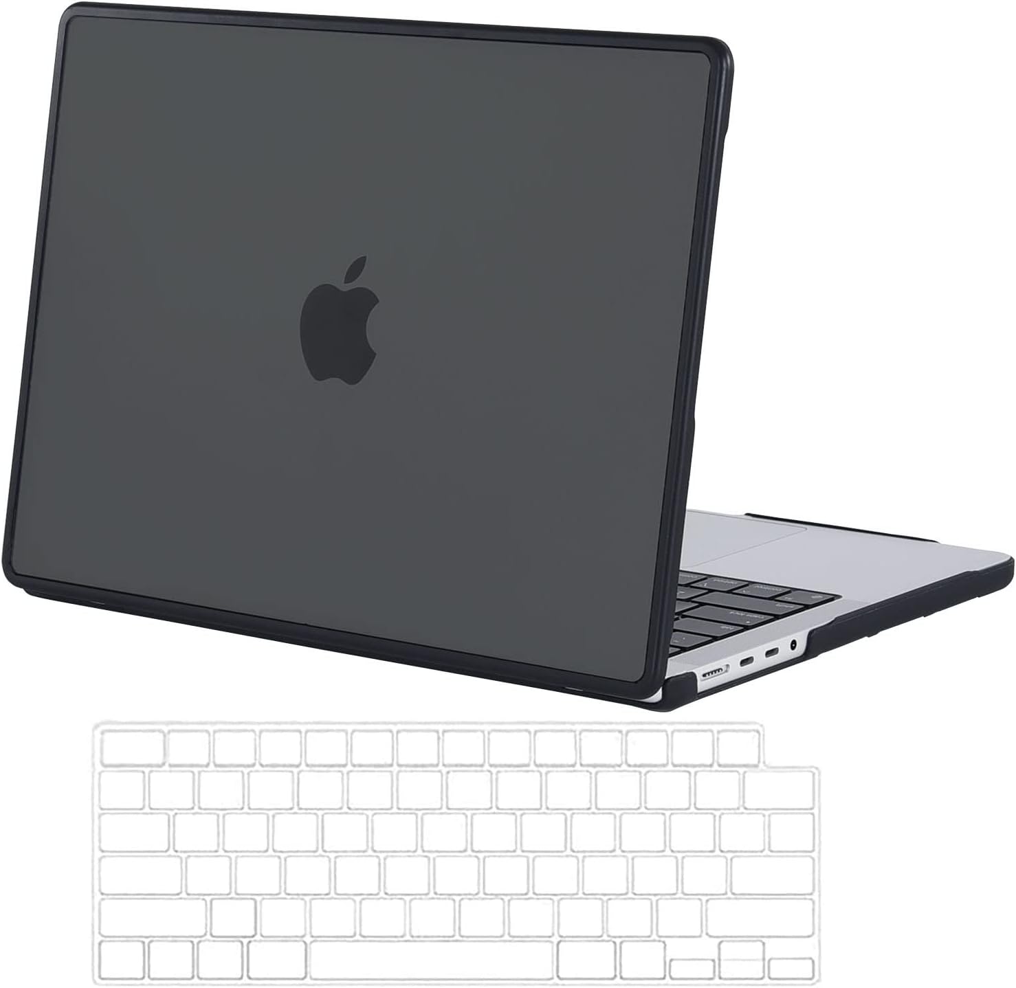 BlueSwan Funda rígida para MacBook Pro de 16 pulgadas 2024-2021 modelo M3 A2991 A2780 A2485 M2 M1 ProMax con Touch ID, antigrietas y antihuellas
