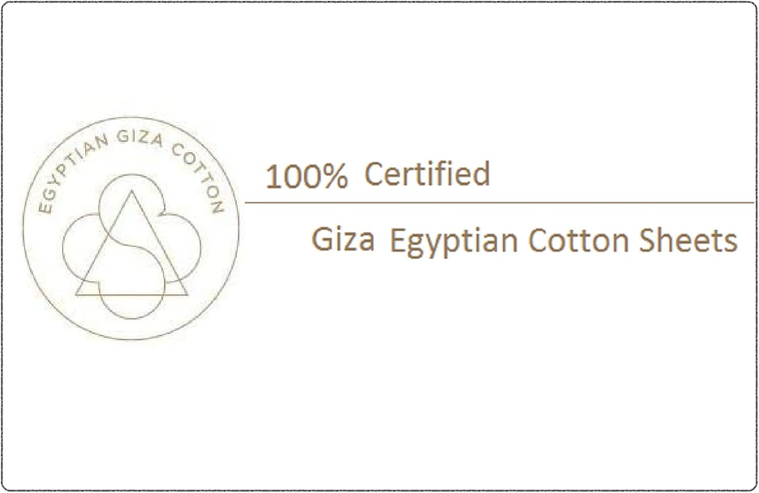 happy at home Giza Sheets – Sábanas de algodón Giza tamaño King – Sábana de algodón de fibra larga 100% egipcio Giza certificado que se adapta a
