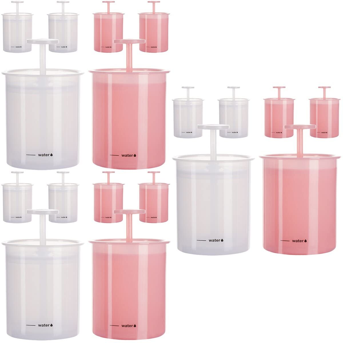 FRCOLOR 18 piezas de espuma facial de gel de limpieza de espuma de lavado facial, fabricante de espuma de espuma para el hogar, limpiadores para el