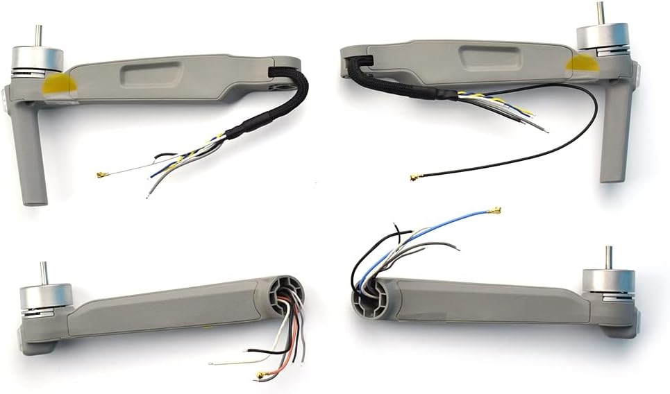 XNasu Para DJI AIR 2S Brazo motor izquierdo derecho delantero trasero Reparación de piezas de repuesto para DJI Mavic AIR 2S Drone Accesorios (color