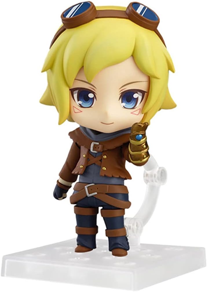 Figura de Ezreal de League of Legends, delicada y bonita estatua para regalo de mercancía de League of Legends, viene con caja original y tarjeta de
